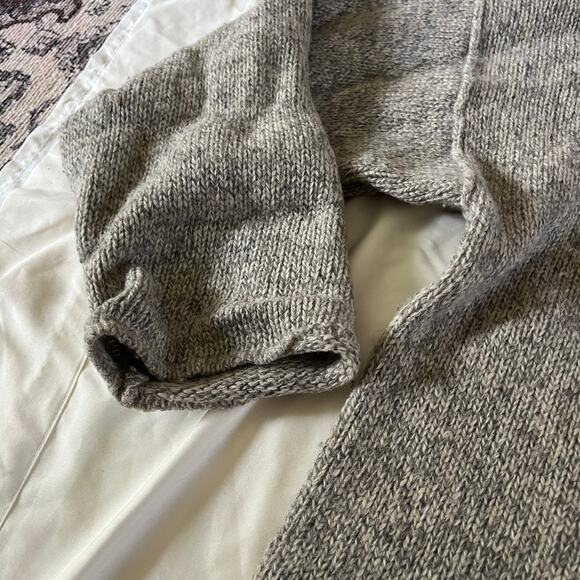 Vtg Y2K 2000s Eddie Bauer Wool Pullover Sweater Sz M - Picture 7 of 9